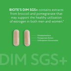 Biote DIM SGS+ Supplement | Biote Nutraceuticals