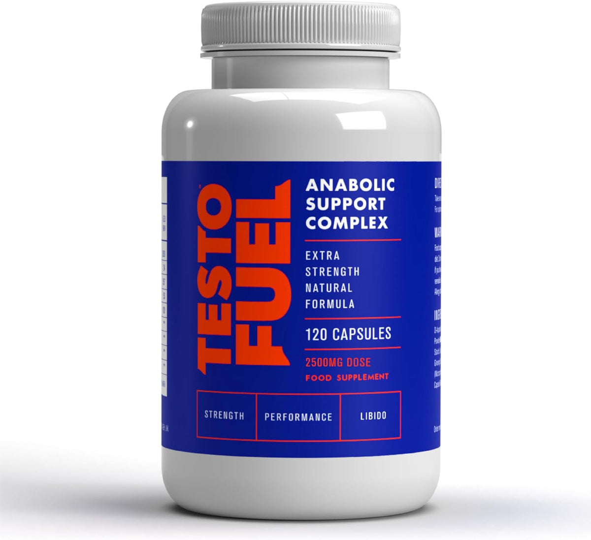 ROAR AMBITION TestoFuel 120 T-Booster Pills - Test Booster for Men - 100% Natural Ingredients - Contributes to Normal Testosterone Levels & Muscle - Vitamin, Fenugreek & Magnesium Booster