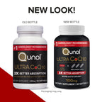 Qunol Ultra CoQ10 100mg Softgels- 3X Better Absorption Coenzyme Q10 Supplements - Antioxidant Supplement for Vascular and Heart Health & Energy Production