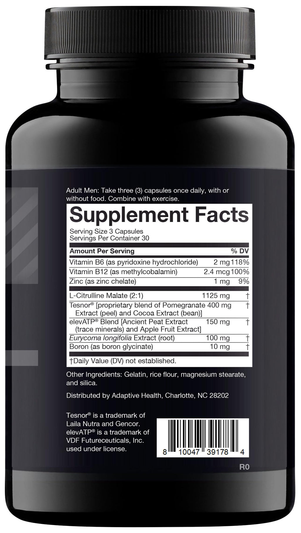Nugenix Total-T: Testosterone Boosting Formula - 90 Capsules (30 Servings)