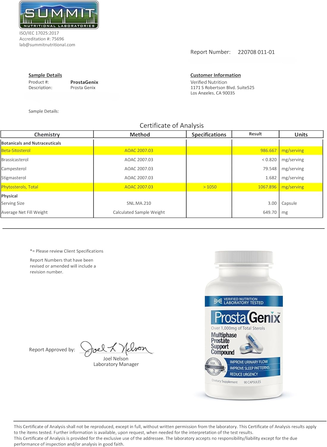 ProstaGenix Multiphase Prostate Supplement - Over 1 Million Sold - End Nighttime Bathroom Trips, Urgency, & More. 90 Capsules