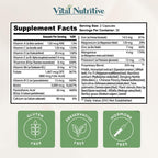 Vitalyra Biotin & B-Complex Hair Vitamins - Hair, Skin & Nails Supplement