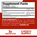 Qunol Ultra CoQ10 100mg Softgels- 3X Better Absorption Coenzyme Q10 Supplements - Antioxidant Supplement for Vascular and Heart Health & Energy Production