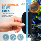 Flipper Edge Limited Edition Clownfish 2 in 1 Floating Magnetic Aquarium Algae Cleaner (MAX)